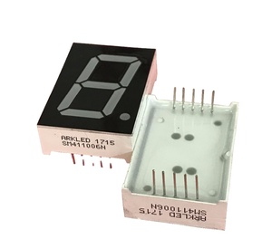 Небольшой шаг 1 дюйм Smd семисегментный светодиодный дисплей красный 1 цифра - Product Image 3