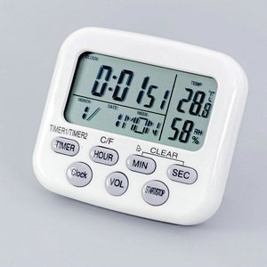 Nuovo Timer magnetico conto alla rovescia con allarme ad alto volume con display digitale a led Timer da cucina con conto alla rovescia orologio sveglia Timer da cucina - Product Image 1