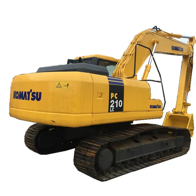 Excavadora Komatsu Usada Compacta, Excavadora Komatsu en Buenas Condiciones, Pc 220 200 120 130, Excavadoras Komatsu en China