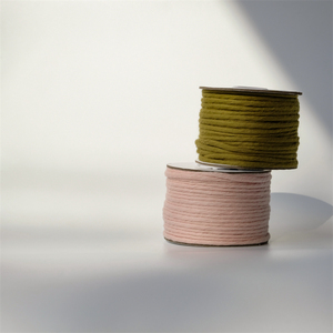 42色3毫米4毫米5毫米高级单股macrame线绞合棉线手工制作 - Product Image 3