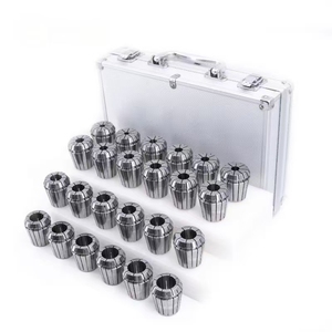 机床附件高质量英寸尺寸Er40 24pcs铣削夹头高Er40夹头组 - Product Image 1