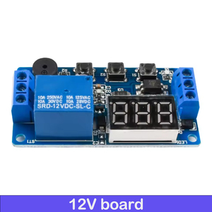 DC 12V 24V LED relè di automazione relè di tempo di ritardo digitale Trigger circuito di controllo del ciclo di controllo del ciclo regolabile relè interruttore - Product Image 3