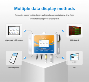 YATUN registrador de datos integrador Temperatura de humedad pH EC salinidad NPK IOT Sensor de monitor de suelo