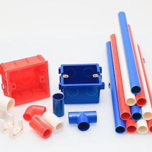 Suban orta ölçekli plastik tüpler dayanıklı ve esnek 6mm tel yalıtım kırmızı mavi PVC boru ile ASTM standartları - Product Image 4