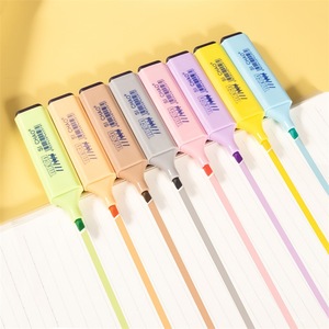Marcador rectangular resaltador asequible personalizado al por mayor brillo no tóxico Etiqueta Privada marcadores Resaltadores coloridos 8 colores - Product Image 3