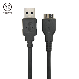 5Gbps 3.0 USB ประเภท A ถึง90องศามุมขวา Micro B แผงตัวผู้ที่มีการล็อคการถ่ายโอนข้อมูล Micro B สาย3.0 USB - Product Image 4