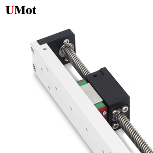 UMOT 250mm負荷30kg高精度電動リニアガイドレールクロスアクチュエーターシステム、ステッパーモーターボールスクリューモーションモジュール付き - Product Image 4