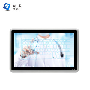 15.6インチ防水IntelJ6412 i3 i5 i7 2 Lan 6 * RS232RS485デュアルディスプレイタッチスクリーンPCファンレス組み込み産業用パネルPC - Product Image 2