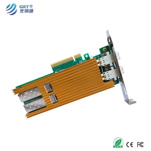 Tarjeta de red 10G Adaptador de derivación de servidor de doble puerto Ethernet con módulo SR Inter 82599 chip - Product Image 5