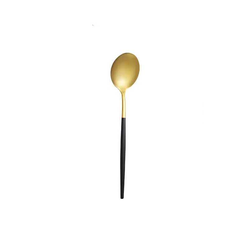 Black Dessert Spoon