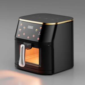 Fornello elettrico commerciale Freidora De Aire Smart Cooker Led controllo digitale olio senza elettrodomestico da cucina 12L friggitrice ad aria