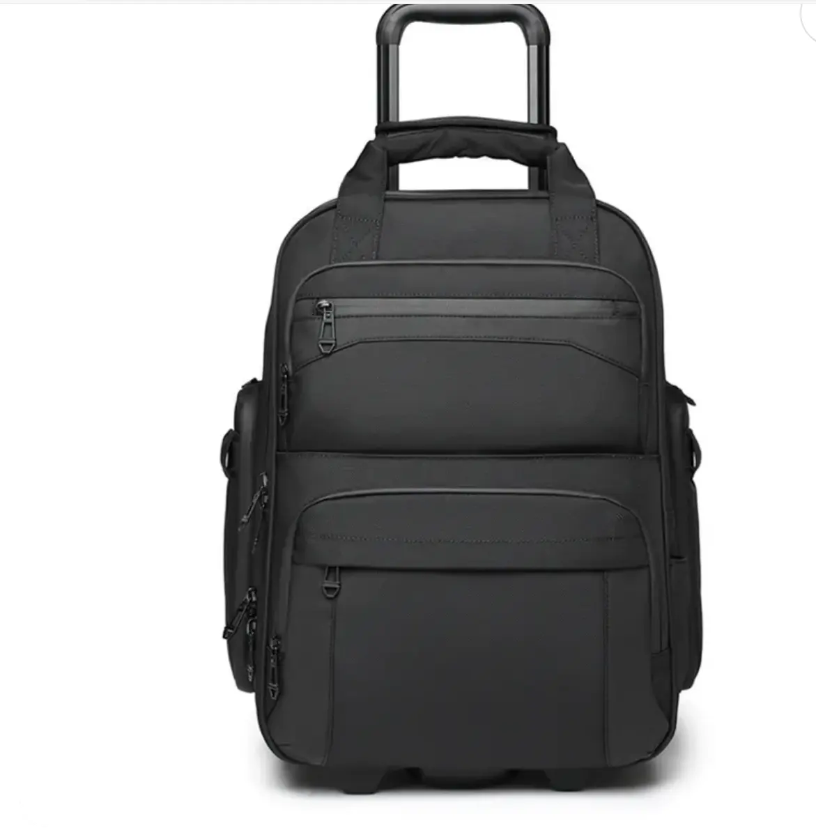 Erkek haddeleme bagaj sırt çantası arabası çantası tekerlekler ile el bagaj seyahat valizler Laptop iş çantası erkekler için