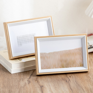 Duvar dekor resim çerçevesi 5 6 7 8 10 inç ahşap fotoğraf çerçevesi duvar montaj veya masa ekran için - Product Image 2
