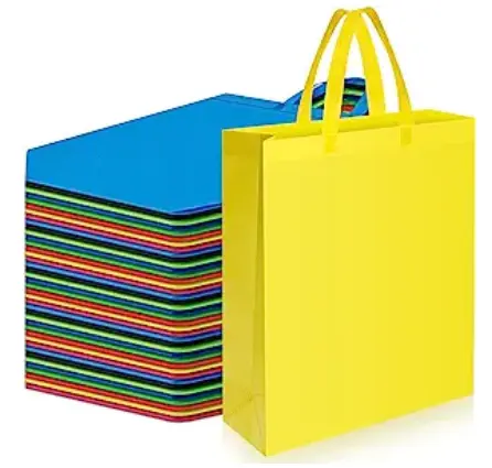 Toptan ve taşınabilir geri dönüşümlü kumaş olmayan dokuma alışveriş çantası Logo ile ucuz özel baskılı logo