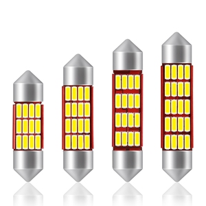 LED読書電球C5w4014 12smd 12v 1.6w Canbus自動車インテリアランプ計器ライト - Product Image 5