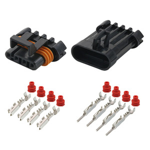 12162144 12162102 Delphi 4 Pin GM LS1 LS6 serie connettore alternatore bobina Pack connettori sensore di ossigeno per Toyota BUICK Haima - Product Image 1