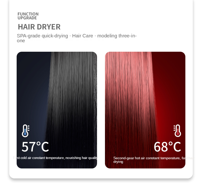 Hot sale hotel hair dryer wall-mounted hair dryer high-power hammer household wall-mounted special hair dryer custom logo