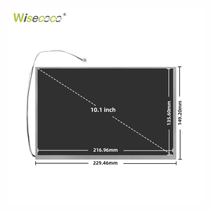 Tela LCD IPS TFT de Alta Brilho 10.1\" 800*1280 HD Interface LVDS 40 Pinos Módulo de Tela LCD com Retroiluminação LED - Product Image 2