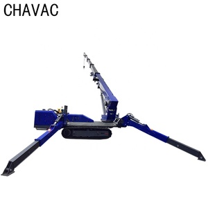 Điện DIESEL Telescopic Boom thủy lực nâng cần cẩu di động Spider <span class=keywords><strong>Crane</strong></span> Grue Spider <span class=keywords><strong>Crane</strong></span> 3ton - Product Image 5