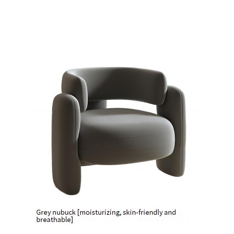 Grey -velvet fabric