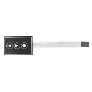 Panel de Control de teclado, Kit DIY para 1x3 botones de membrana, matriz de 3 botones, 1x3 teclas - Product Image 4