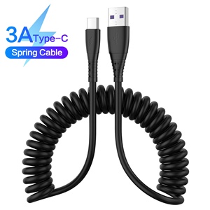 Iphone perakende için OEM/ODM özelleştirmek Logo siyah beyaz 6FT naylon örgülü telefon bilgisayar veri iletimi için USB tip C kablo f - Product Image 5