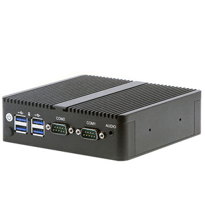 Computadora de escritorio industrial sin ventilador Intel Alder Lake N100 N95, 2LAN, enrutador de Firewall de PC de cliente ligero Pfsense