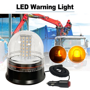 Çok modlu DC12/24V LED uyarı tepe ışığı 60 adet LEDs süper parlak beyaz dönen çakarlı lamba araç UTV işık aksesuarları - Product Image 6