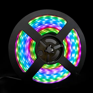 RGB Пиксельная Светодиодная лента, программируемая Волшебная Адресуемая Светодиодная лента RGBW 5V 12V 24V SPi WS2811 WS2812B UCS1903 SK6812 DMX512 - Product Image 4