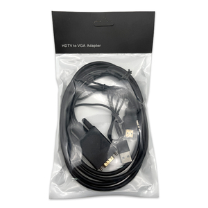 1.8M <strong>HDMI</strong> Male to VGA Adapter Cable Copper Convertor Adapte <strong>HDMI</strong> to VGA <strong>Output</strong> for Displays &amp; Projector Audio &amp; HDTV Application