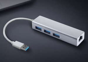 Unità gratuita 4 in 1 USB a Gigabit scheda adattatore rete Ethernet 3 porte USB Hub Usb3.0 a 1000M Rj45 3 Usb3.0 HUB CE - Product Image 5