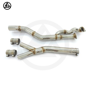 Csz ท่อไอเสียส่วนกลางสำหรับ BMW S58 M3 G80/M4 G82 3.0T S ชนิดเท่ากับความยาวไอเสียท่อกลางเดียวกับรั้ง - Product Image 3