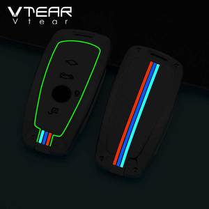Vtear araba anahtarı durum kapak akıllı anahtar koruma çantası çanta aksesuarları ürünleri BMW X1/x2/x3/x4/x5/x6/x7/ix3/ix/1 serisi/2 serisi/ - Product Image 3
