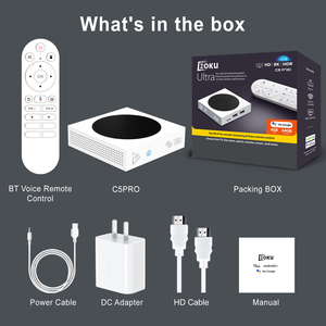 ZOKU PRODUCTOS MÁS NUEVOS C5PRO Set Top <span class=keywords><strong>Tv</strong></span> <span class=keywords><strong>Box</strong></span> con <span class=keywords><strong>Android</strong></span> 14 Allwinner H618 <span class=keywords><strong>Dual</strong></span> Wifi 6G 4GB RAM 64GB ROM 8K <span class=keywords><strong>Tv</strong></span> <span class=keywords><strong>Box</strong></span> - Product Image 6