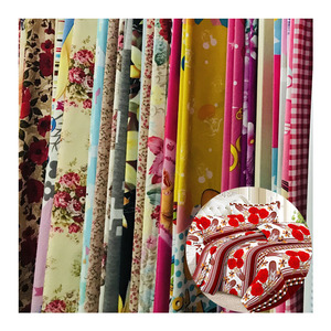 Nhà dệt Duvet cover Chất liệu hoa in sợi nhỏ vải 100 Polyester <span class=keywords><strong>Comforter</strong></span> vải - Product Image 6