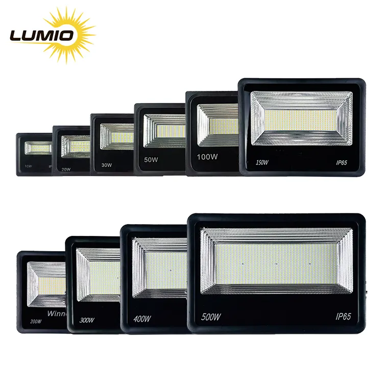 Mejor precio Ip65 lámpara de proyector LED impermeable 10 20 30 50 100 150 200 300 400 500 W Smd estadio al aire libre Led Luz de inundación