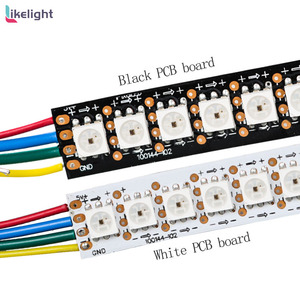 Высокая плотность, индивидуально SMD5050 RGB, Светодиодная лента apa102/SK9822, 144led/m с часами и кабелями для передачи данных - Product Image 4