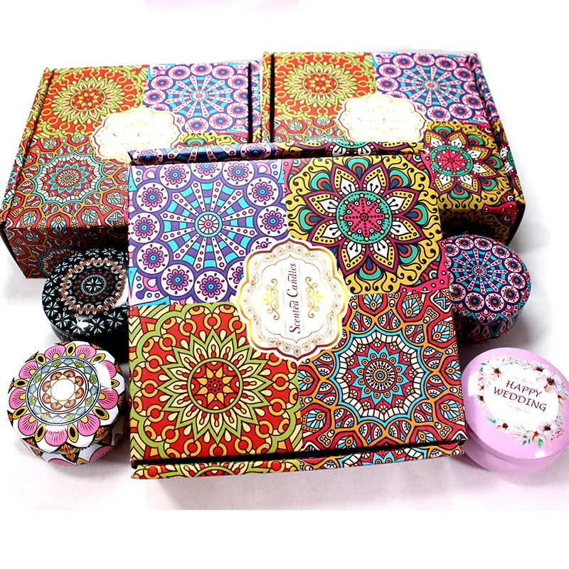 Grosir Kotak Hadiah Lilin Dupa Kristal Alami Warna-warni Sebagai Souvenir atau Hadiah Pernikahan