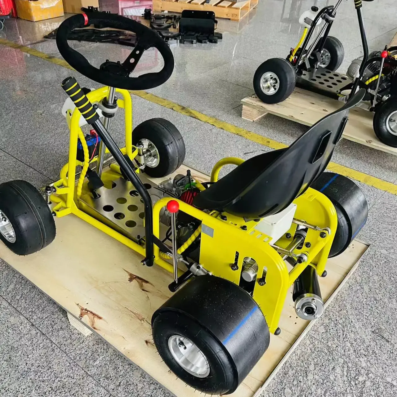 Moto à quatre roues modifiée 360 degrés tricycle électrique vélo dérive kart 36v adulte double siège pour enfant