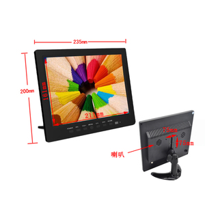 Monitor Super fino de 10 pulgadas, pantalla LCD TFT, HDMIed, Monitor pequeño para entretenimiento