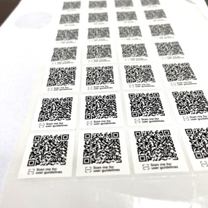 カスタマイズされたバーコードステッカーとQRコードラベルパッケージ & 印刷製品 - Product Image 1