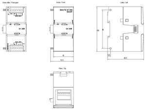 6ES7288-2DE08-0AA0 SIMATIC S7-200 SMART, Digital <strong>Input</strong> SM DI08, 8 DI, 24 V DC, Sink/<strong>Source</strong> in Stock - Product Image 6