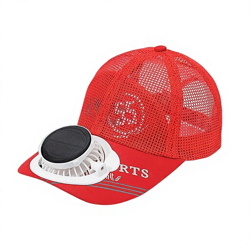 Solar red letter mesh