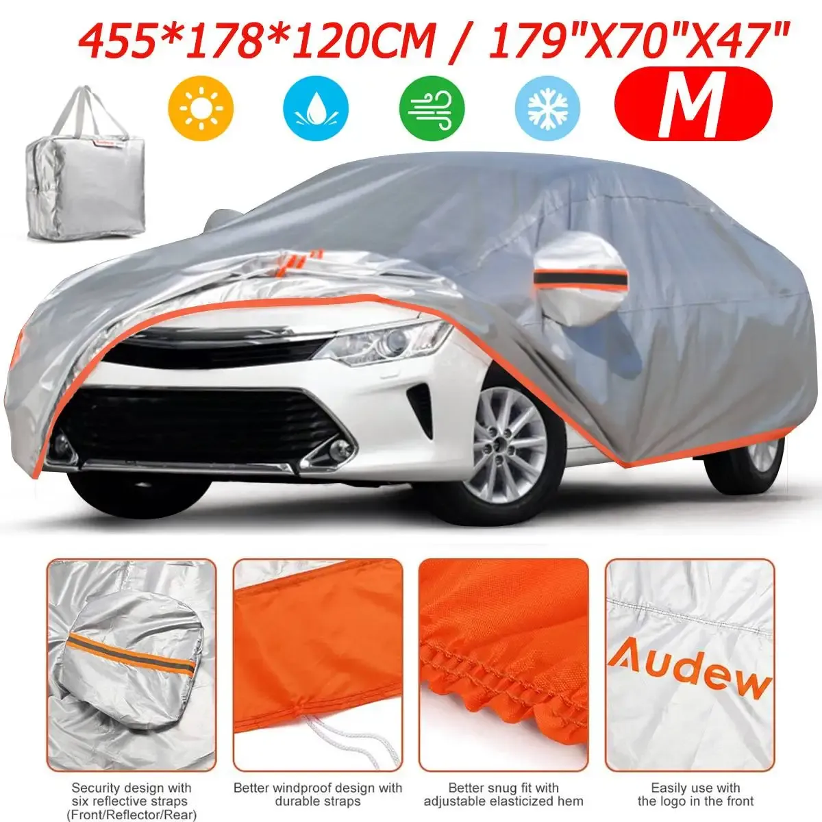 M 455X178X120ซม