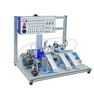 Sistema di addestramento meccatronico modulare 514 CAP-(3-Station) completo per l'istruzione di automazione delle fabbriche