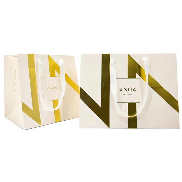 Stampa personalizzata sacchetto di carta regalo vino marrone sacchetti della spesa in carta riciclabile borse personalizzate con logo