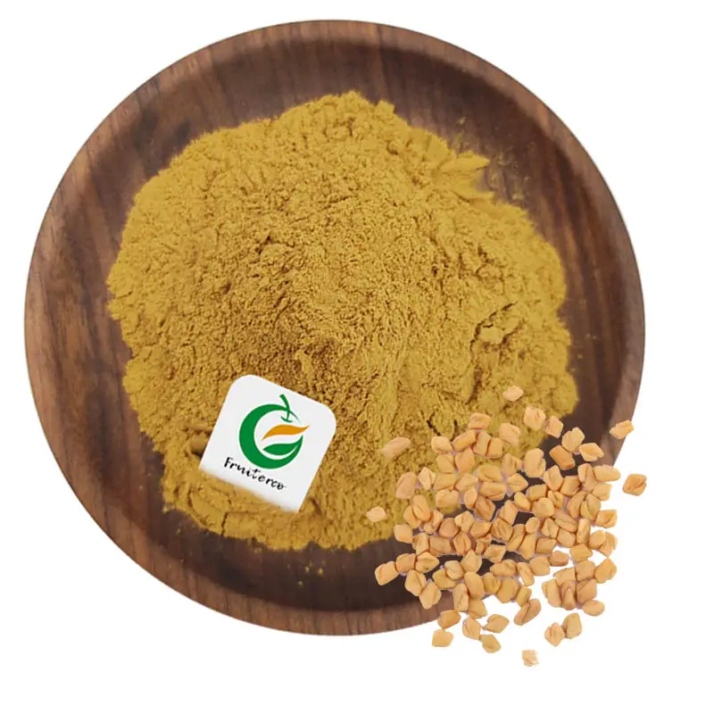 Ekstrak Biji Fenugreek Organik Alami 100% Tingkat Makanan Pasokan Fruterco Bubuk