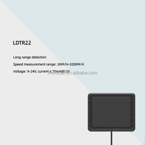 LUDA LDTR22 24GHz sensore di misurazione della velocità 320m di rilevamento a lunga distanza per la misurazione della velocità del veicolo (serie Radar del traffico) - Product Image 3