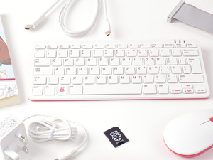 Waveshare <strong>Raspberry</strong> <strong>Pi</strong> 400 Kit <strong>With</strong> 13.3inch Touch Display Powerful Neat Mini Computer US <strong>Keyboard</strong> Kit