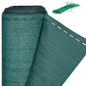Outdoor <strong>Garden</strong> <strong>1</strong> X 10m Green Fence Privacy Shield Made of Thick HDPE Netting Durable Tear-proof Privacy Screen <strong>Net</strong> - Product Image 1
